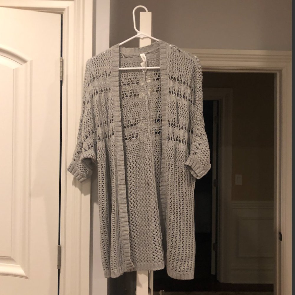 Grey Cardigan